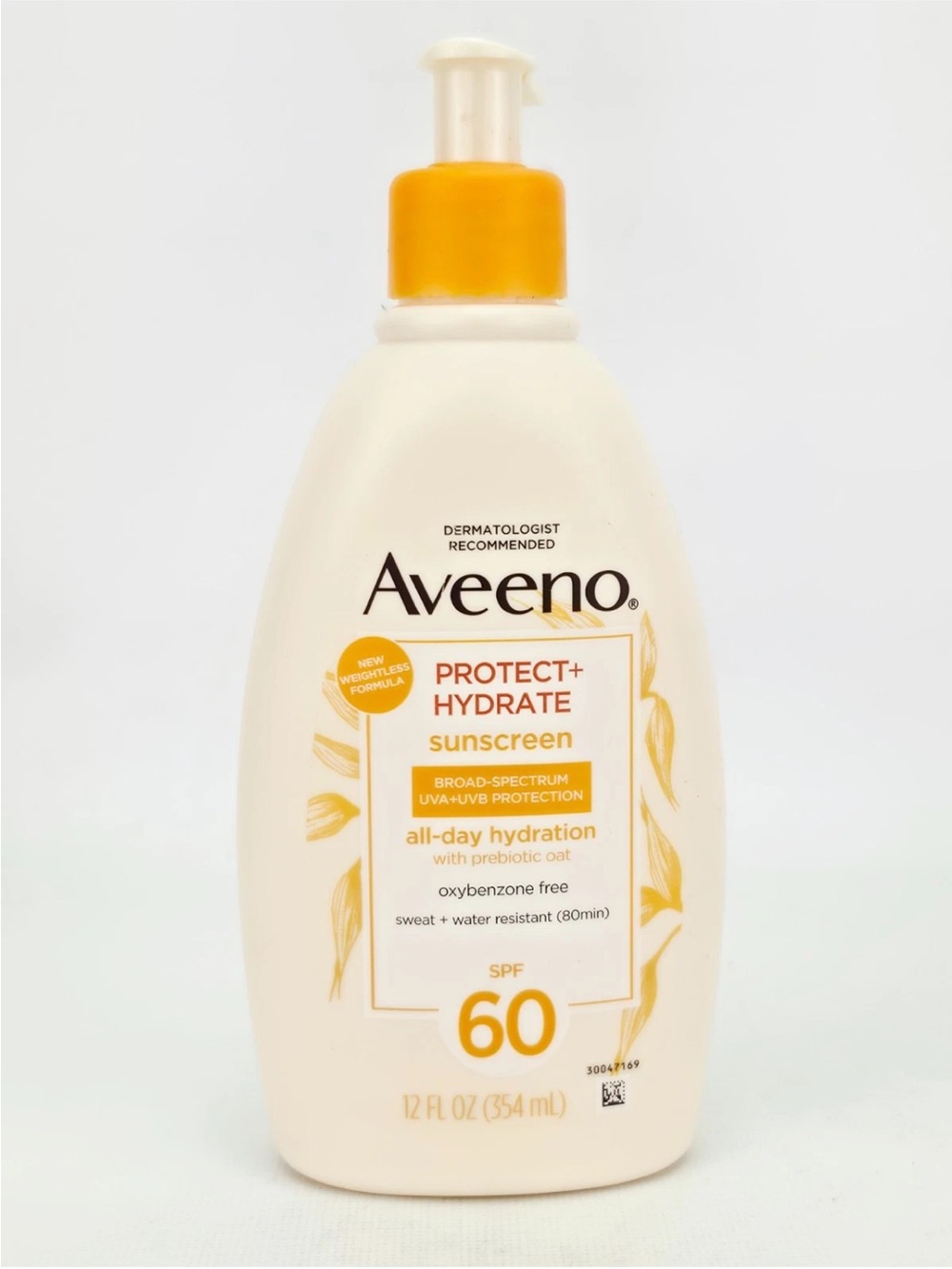 Aveeno Protect + Hydrate SPF 60 Moisturizing Sunscreen 12 oz